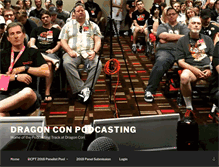 Tablet Screenshot of dragonconpodcast.com
